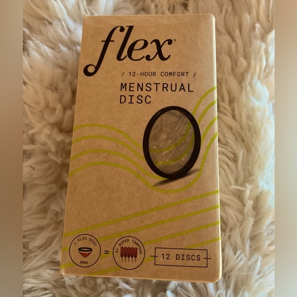 NIB FLEX Menstrual Discs, 12-Hr Comfort Period Protection, 12 Disposable Discs - Picture 1 of 8
